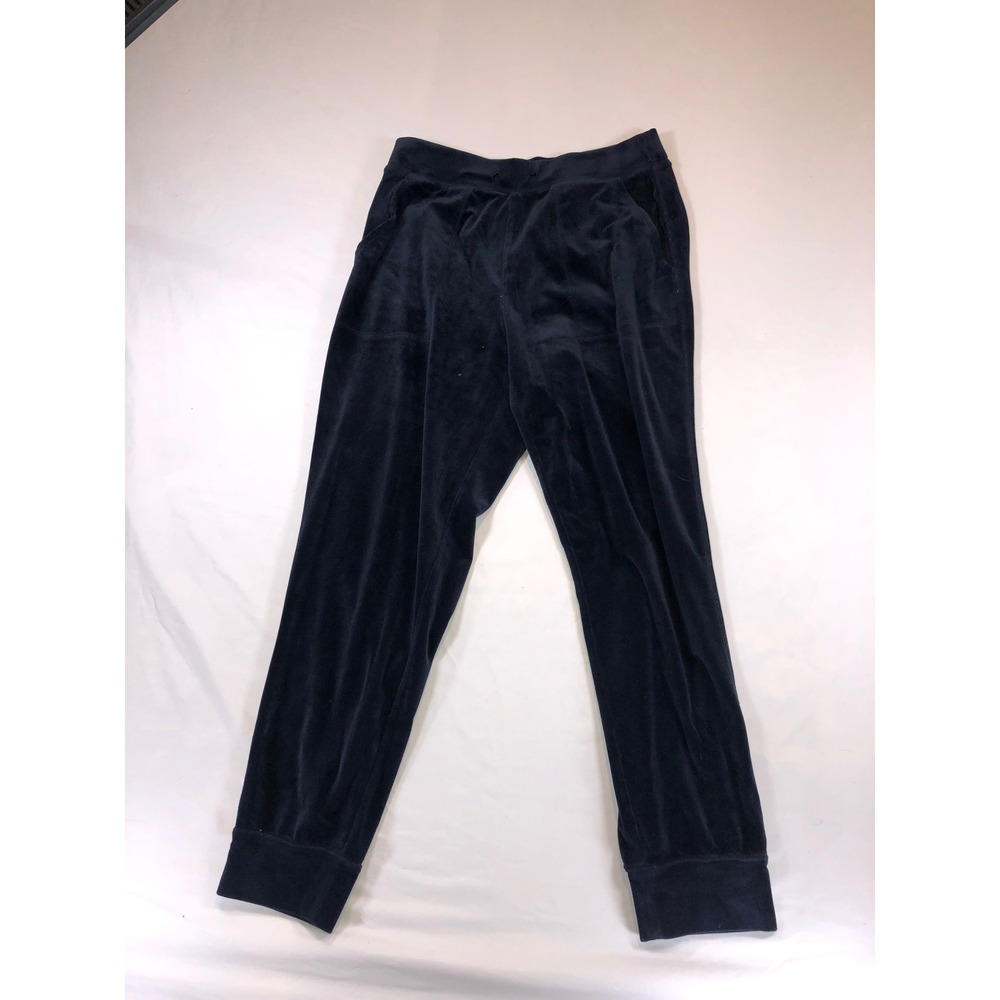 Saturday Sunday by Anthropologie Navy Blue Velour Joggers XS Lounge Pants